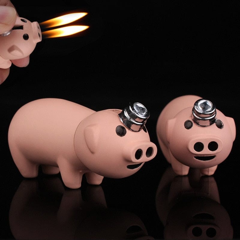 Besondere Feuerzeuge - Kleines Schwein