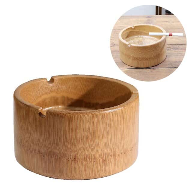 Aschenbecher Aus Holz - Skandinavisches