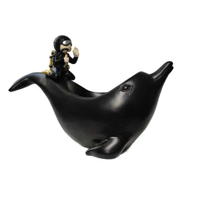 Aschenbecher Metall - Flipper