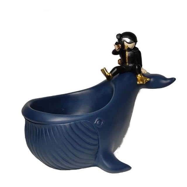 Aschenbecher Metall - Moby Dick
