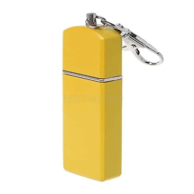Taschenaschenbecher Aus Metall "Mister Yellow"
