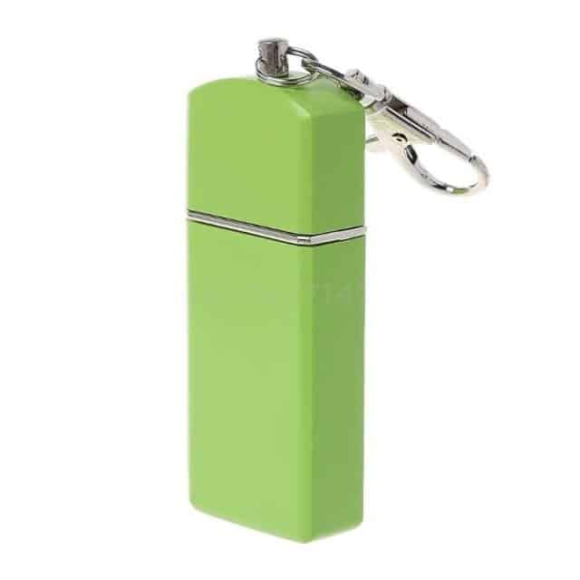 Taschenaschenbecher Aus Metall "Mister Green"